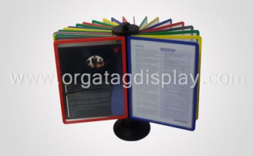 Rotary Desk Document Display