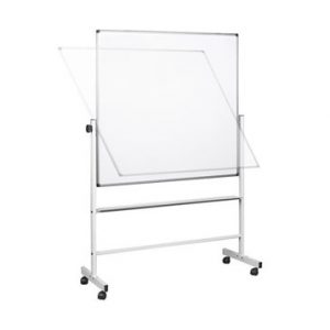 Rotating double sided whiteboard